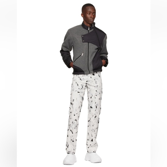 HELIOT EMIL Paneled Fleece Jacket- M - Picture 10 of 11